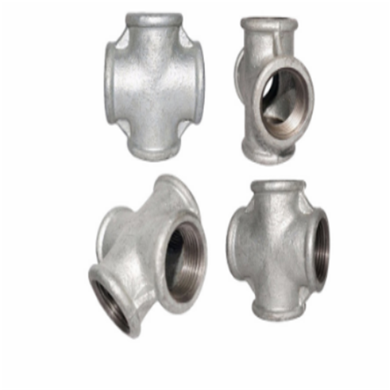 BS STANDARD MALLEABLE IRON PIPE FITTINGS-REDUCING CROSS